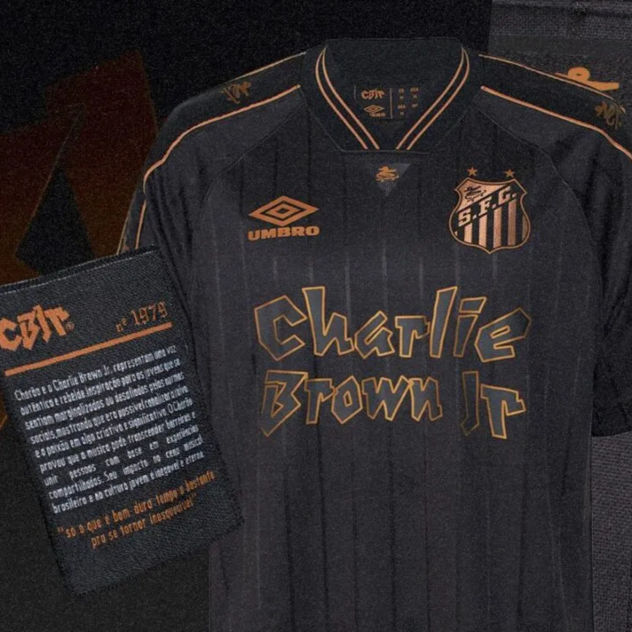 Jersey Santos Charlie Brown Jr 2024 Retro