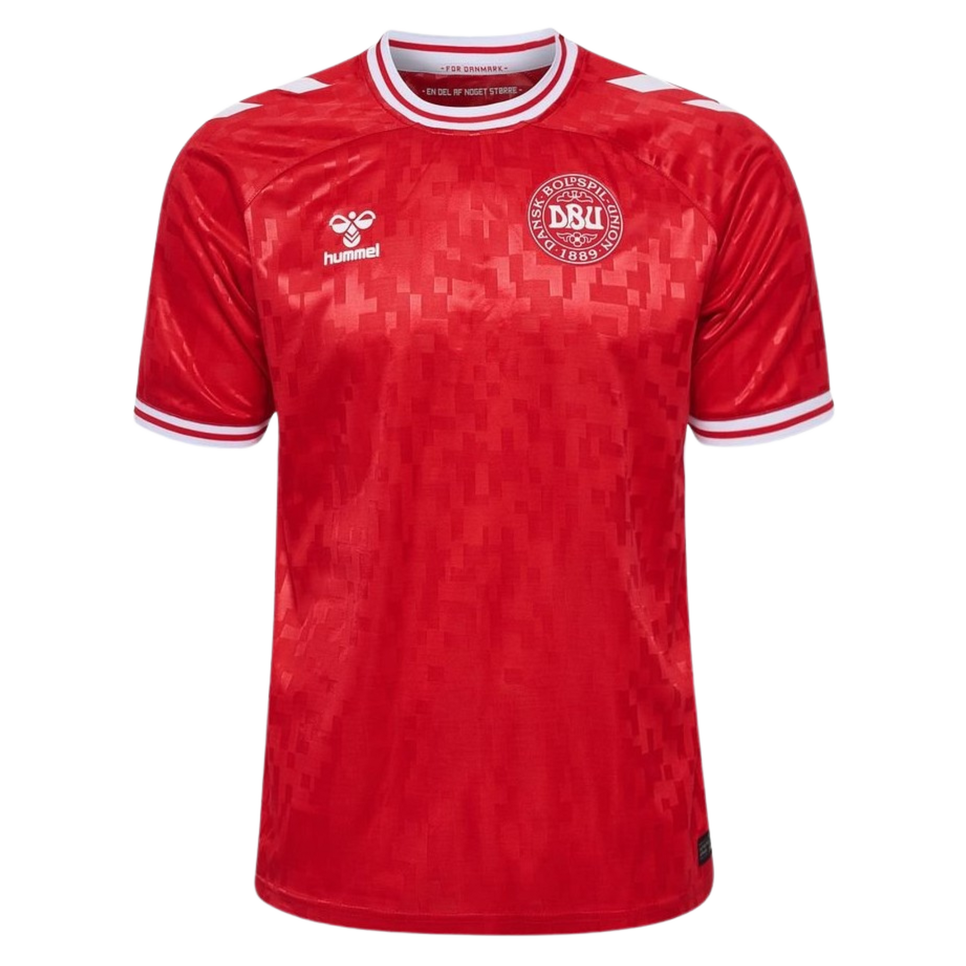 Camisa Dinamarca I 2024 Torcedor