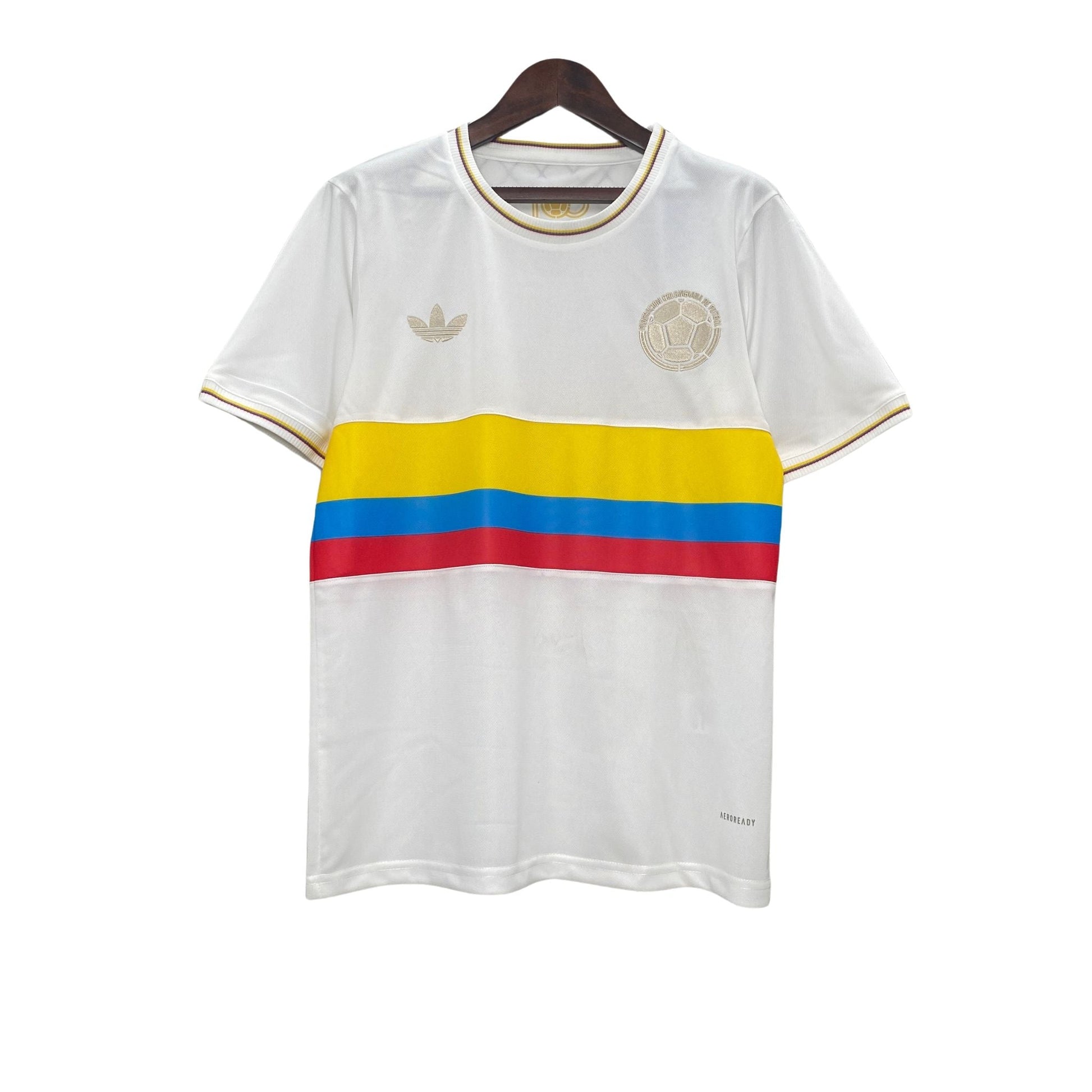 Camisa Colombia Centenário 2024 Torcedor