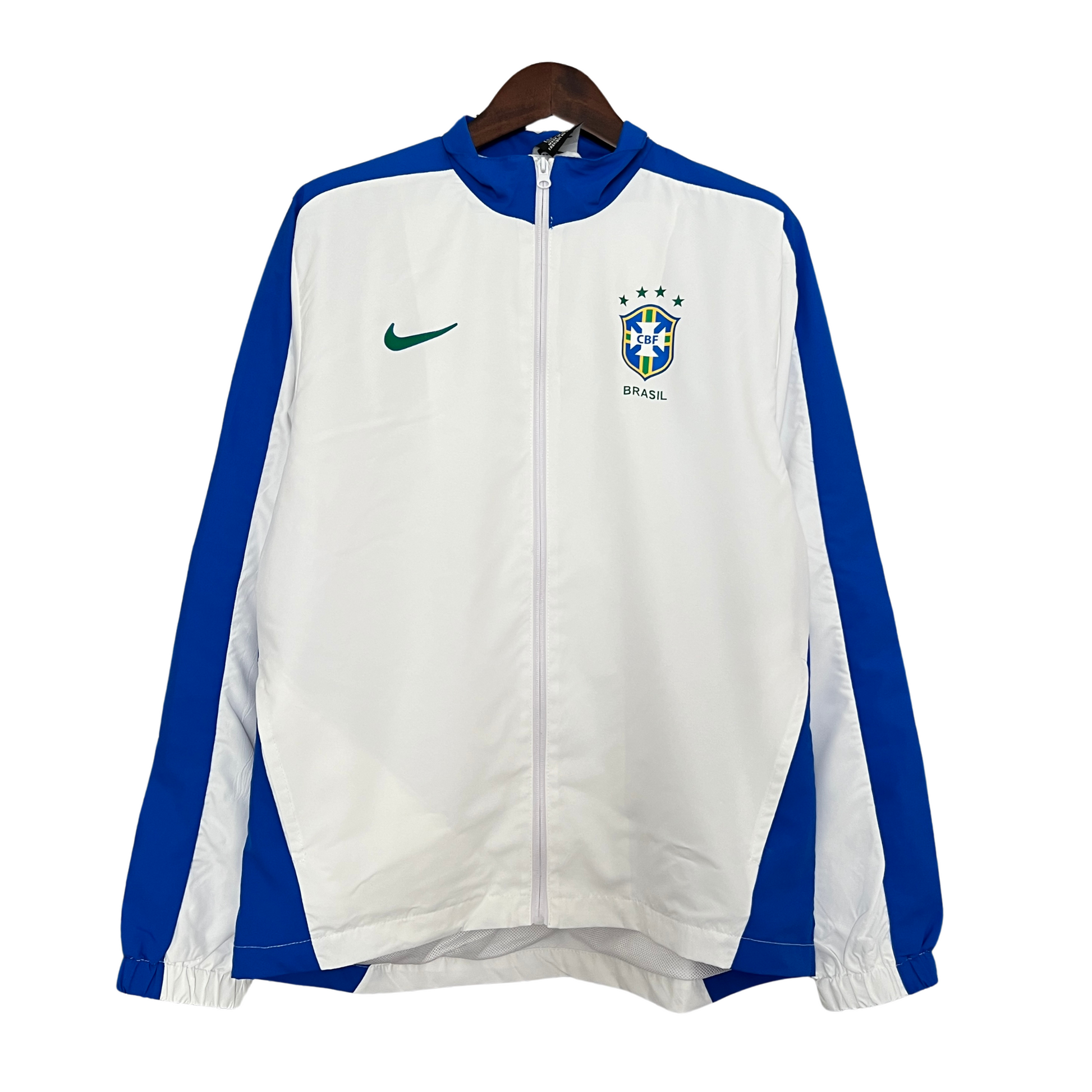 Corta-Vento Brasil Branco