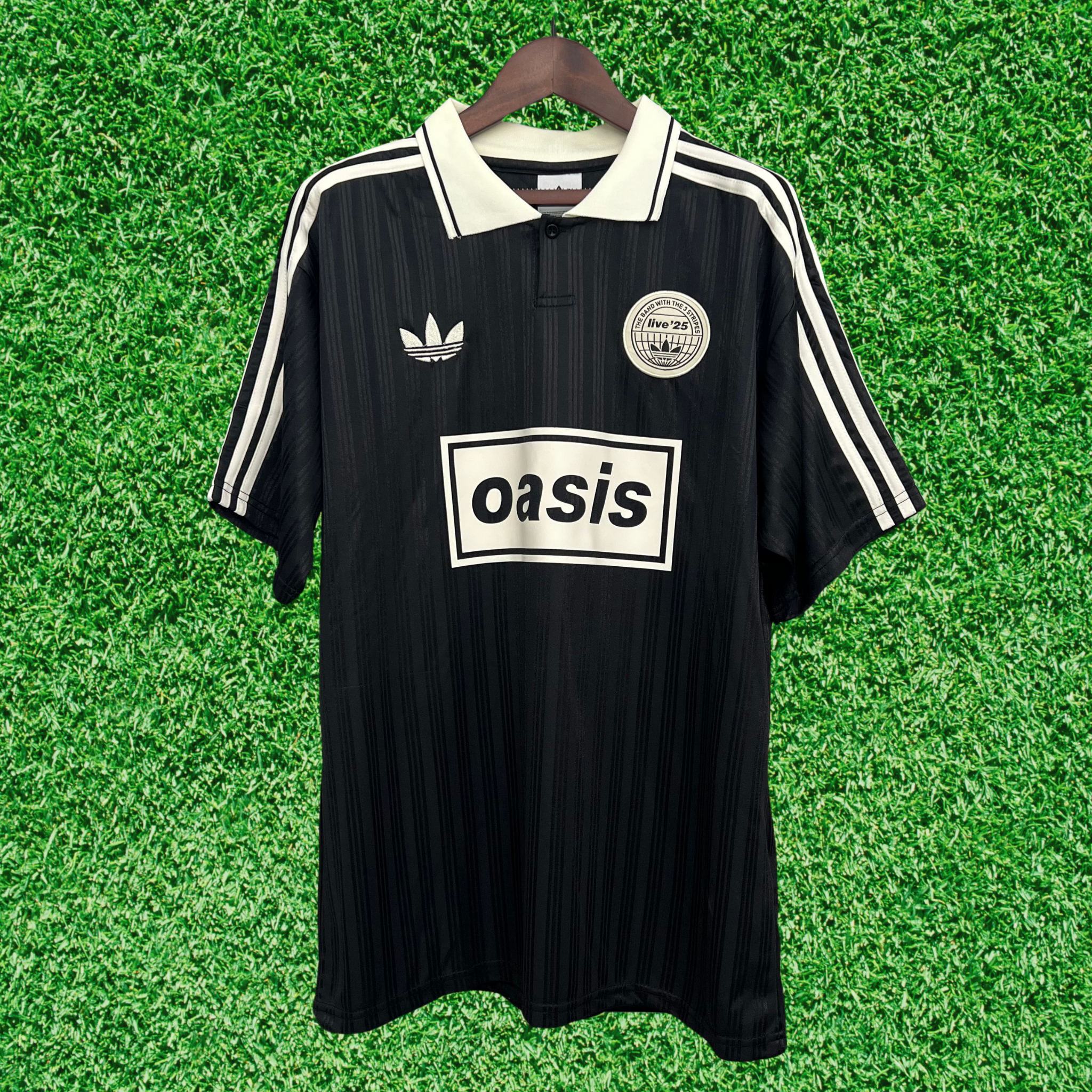 Jersey Oasis Preta 25/26 Fan