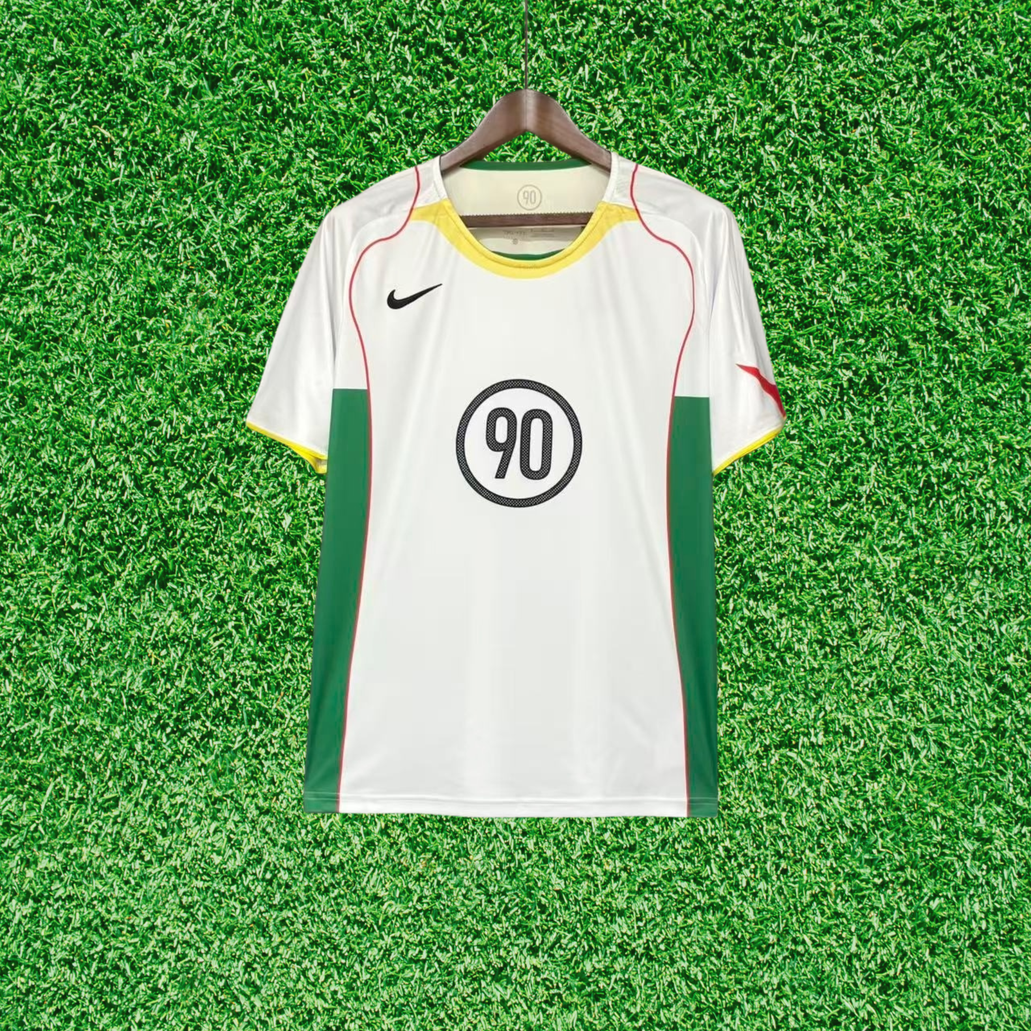 Jersey Total 90 Branca e Green 2025 Fan