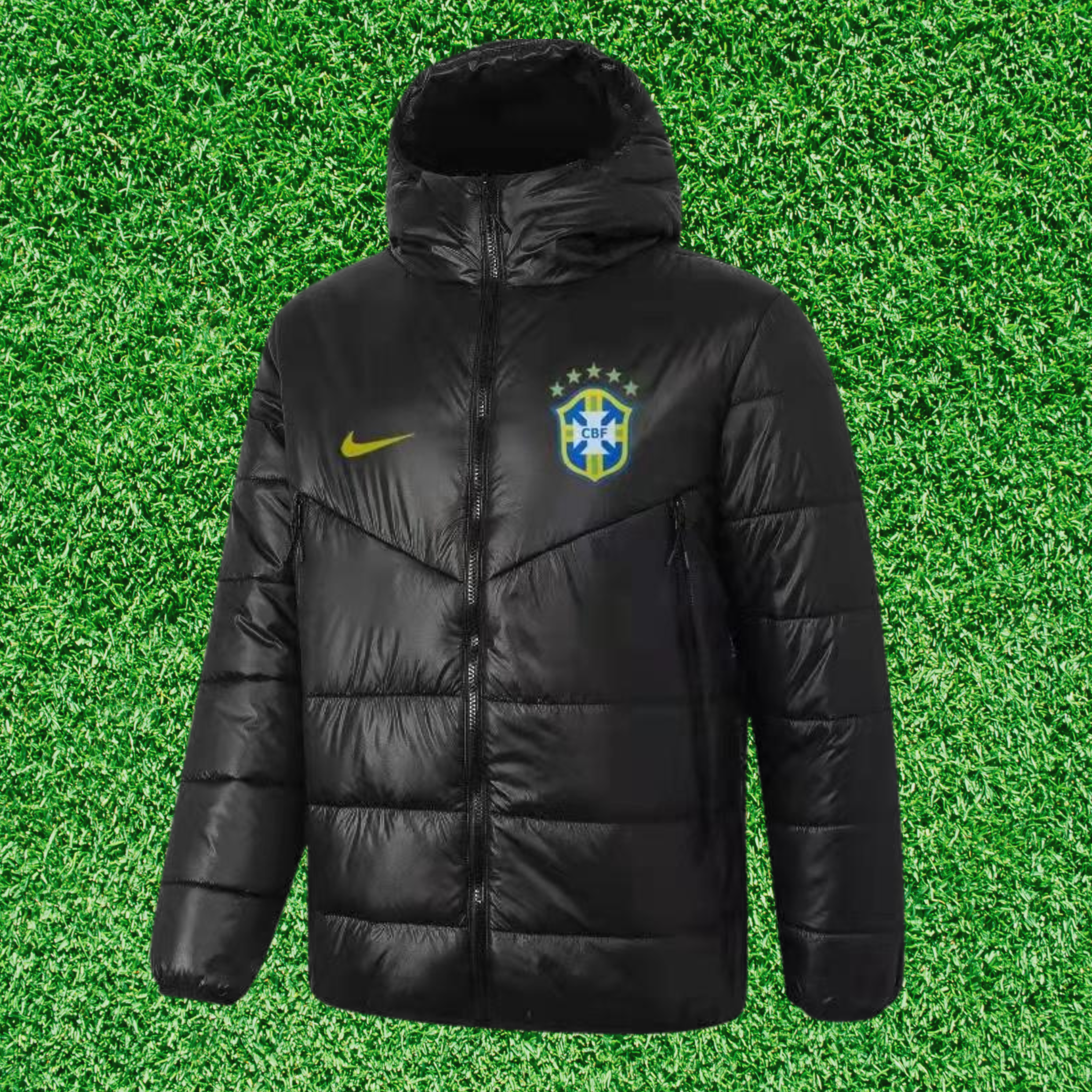 Jacket Brazil Preta Puffer Jacket