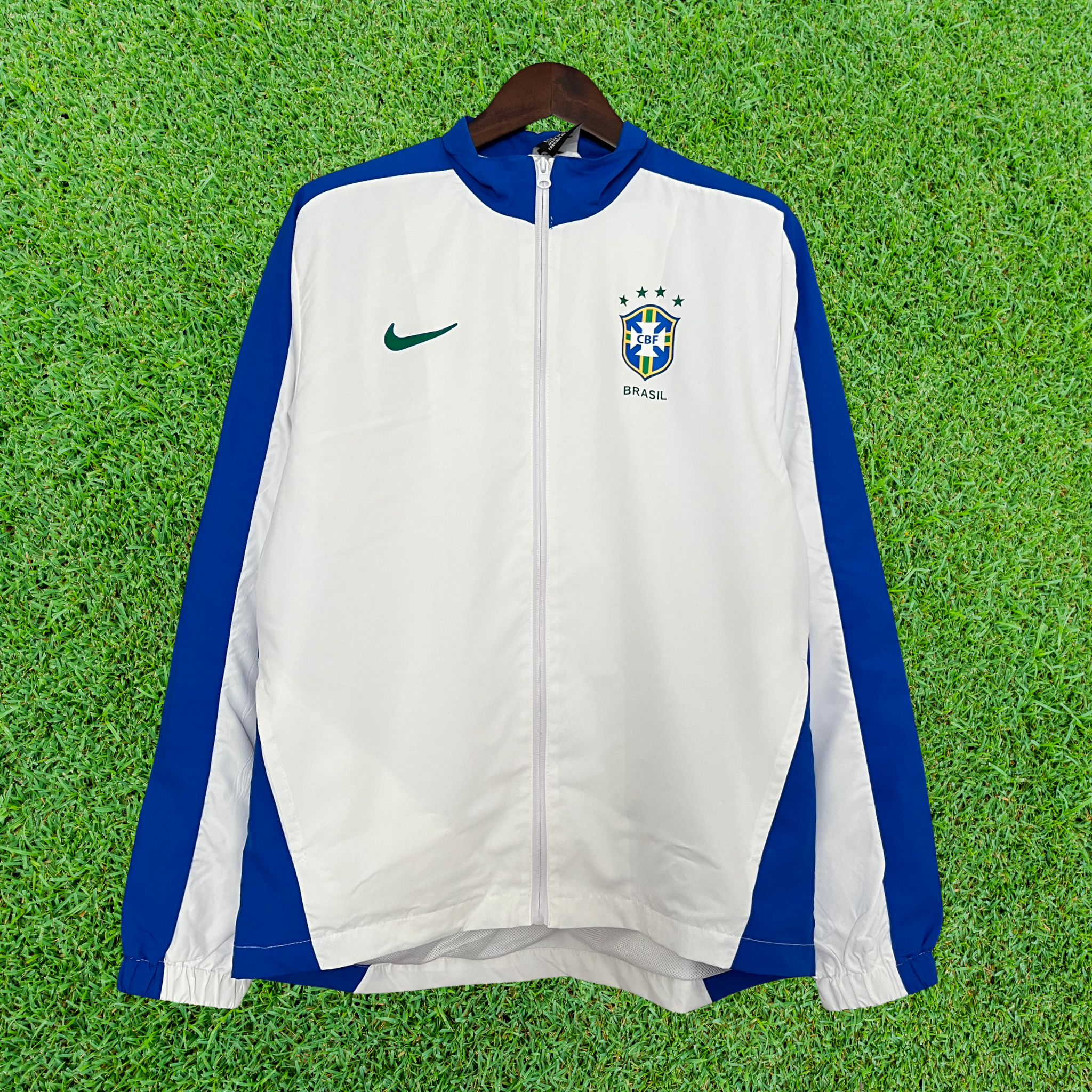 Windbreaker Brazil White
