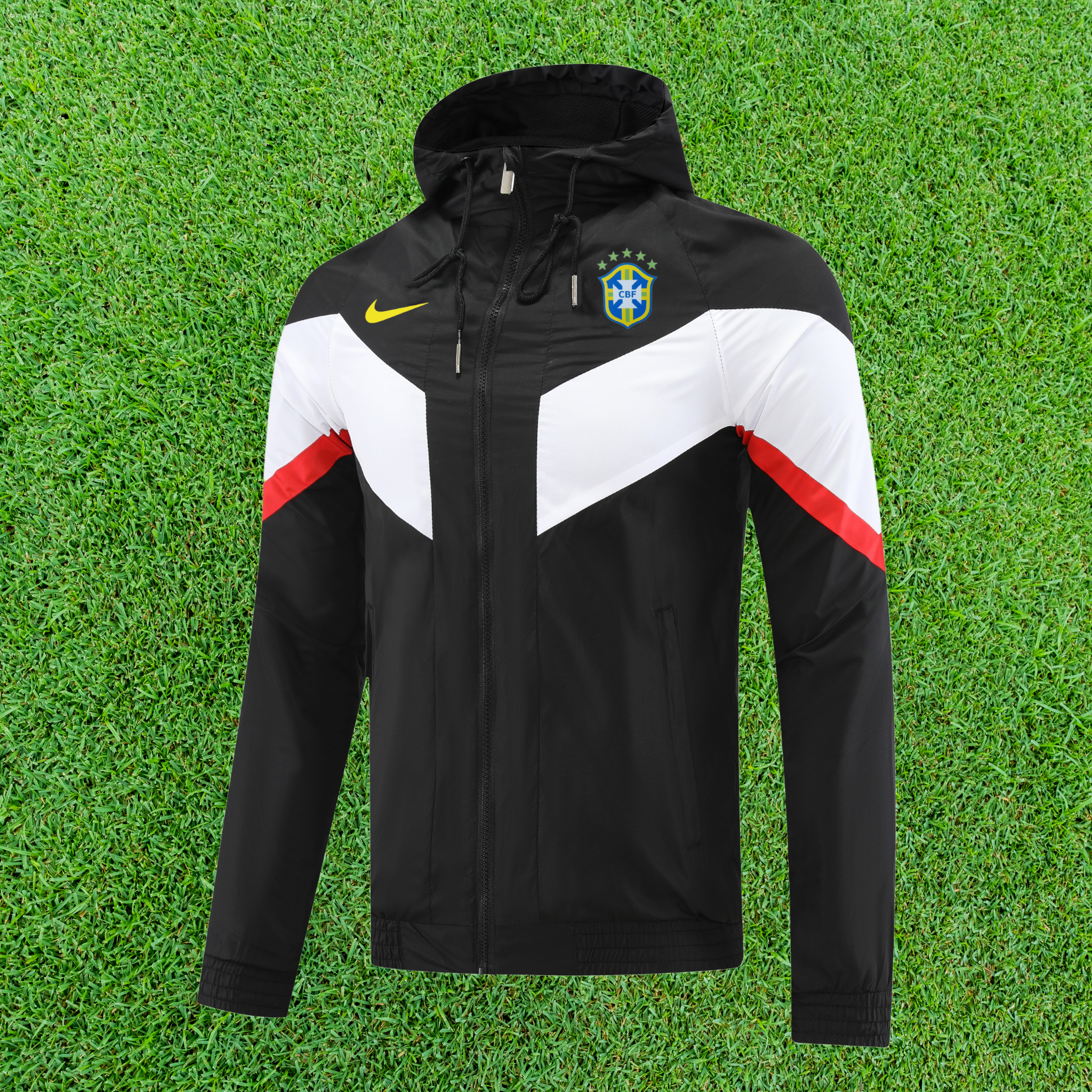 Windbreaker Brazil Black/White