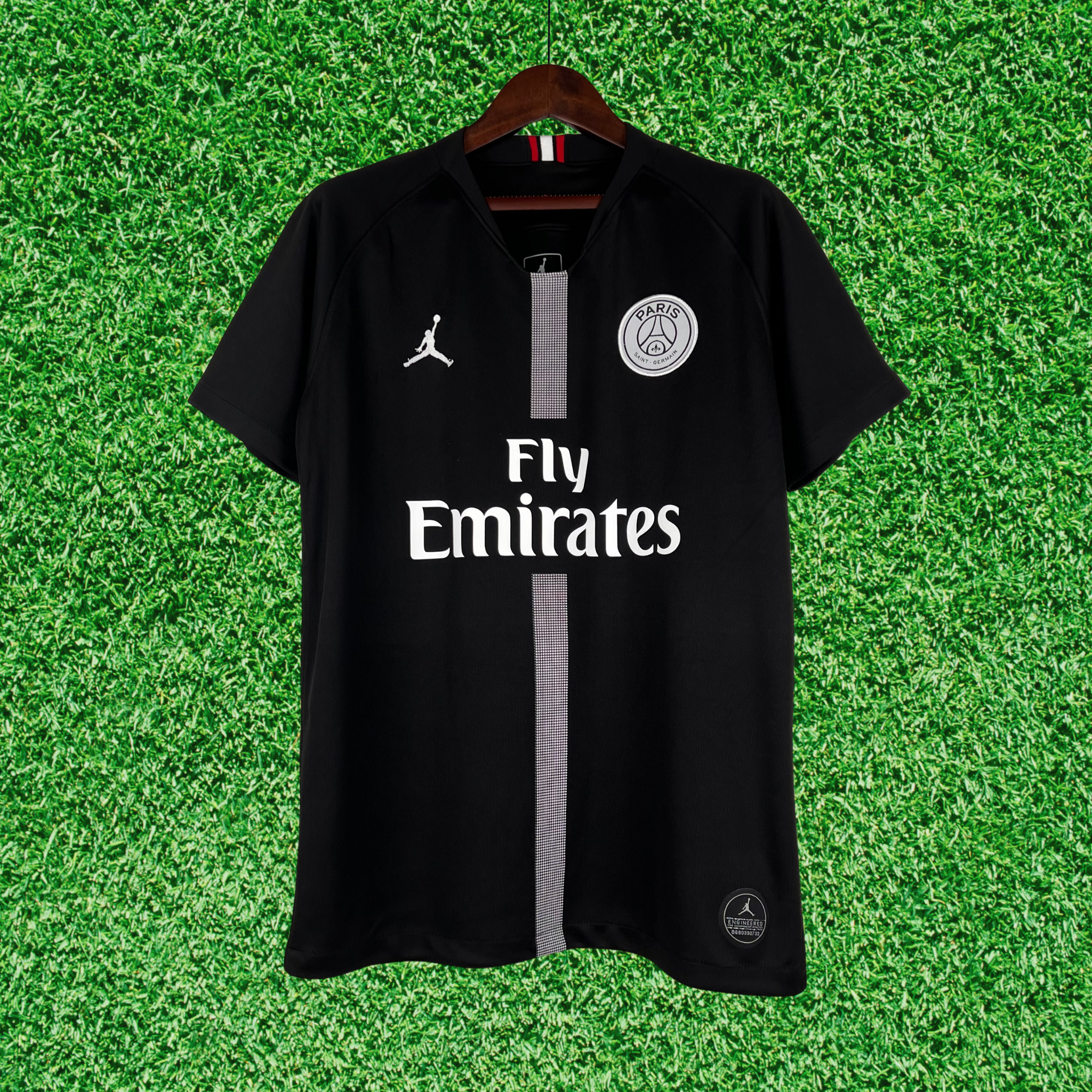 Jersey Paris Saint-Germain F.C (PSG) Black 18/19 Retro