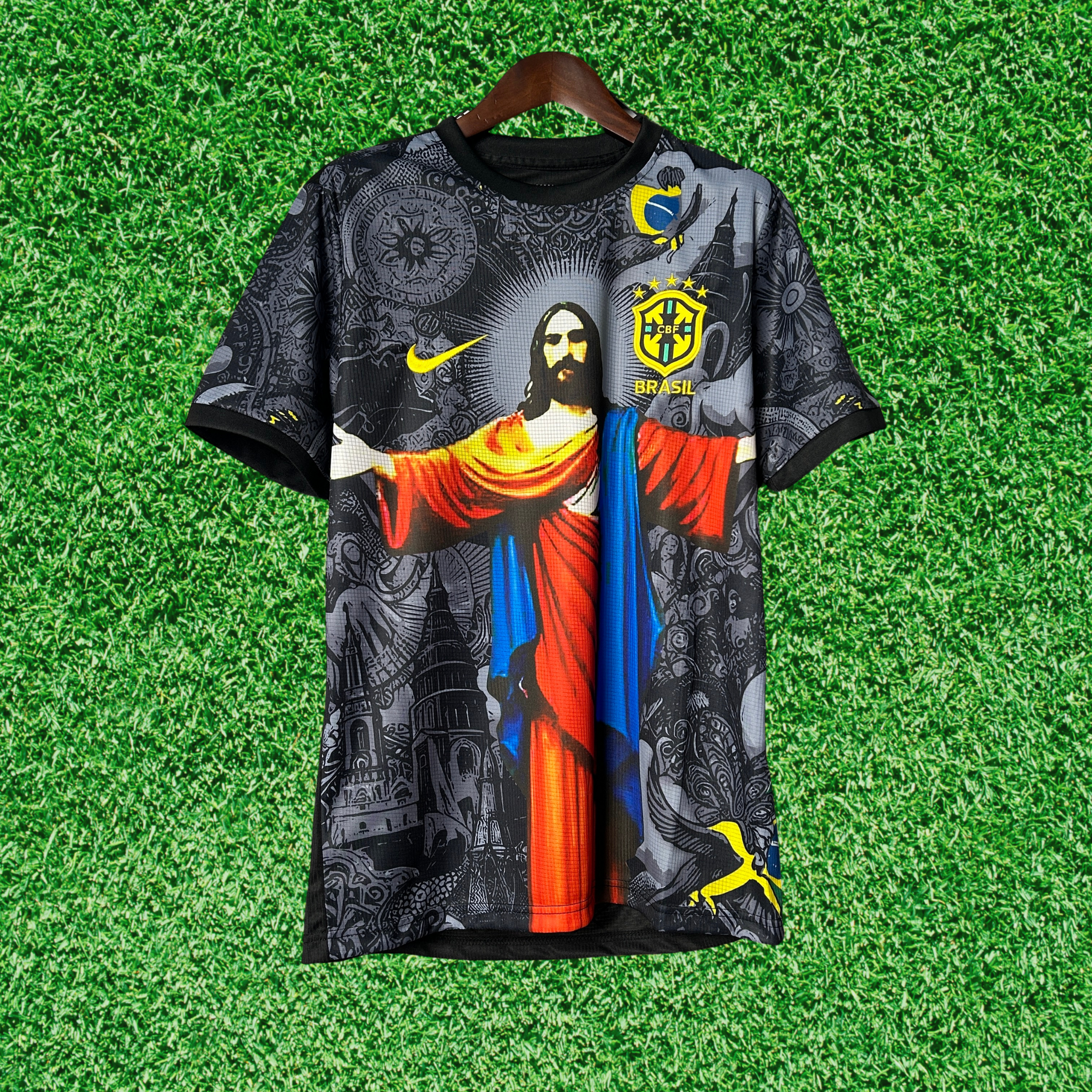 Jersey Brazil Cristo 2025 Fan