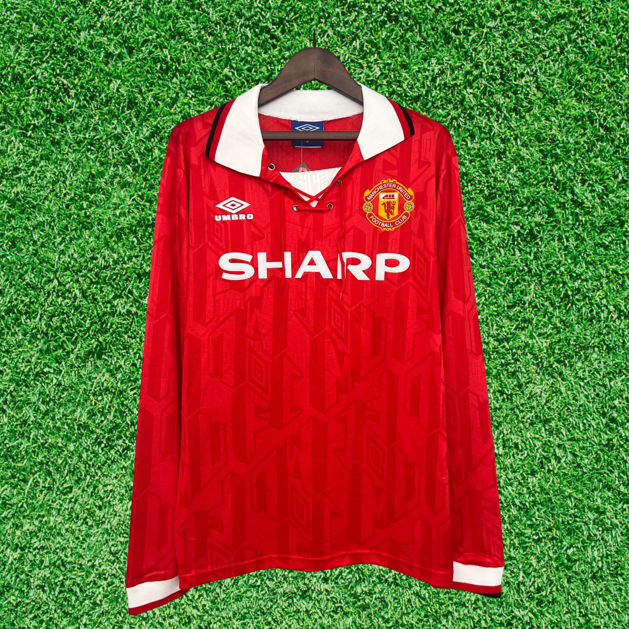 Jersey Manchester United I 92/94 Retro Long Sleeve