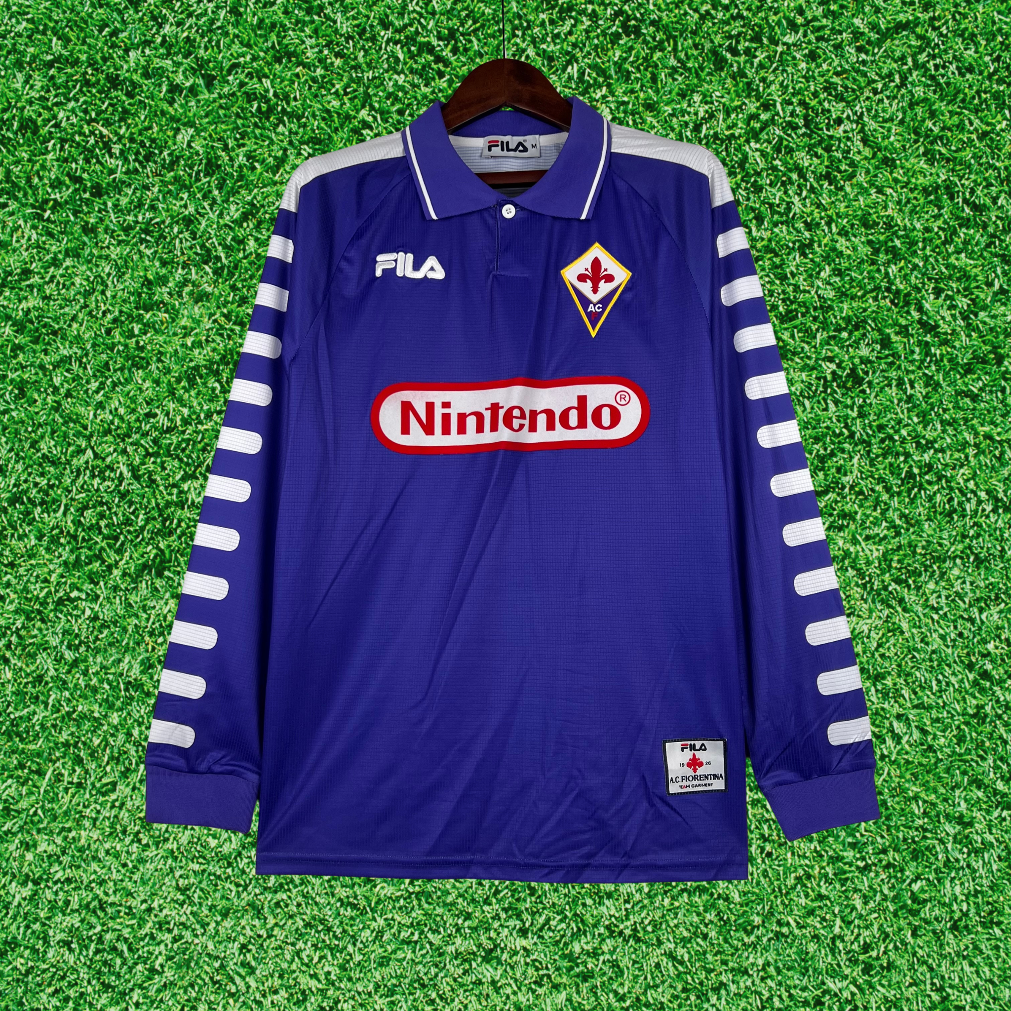 Jersey ACF Fiorentina I 98/99 Retro Long Sleeve