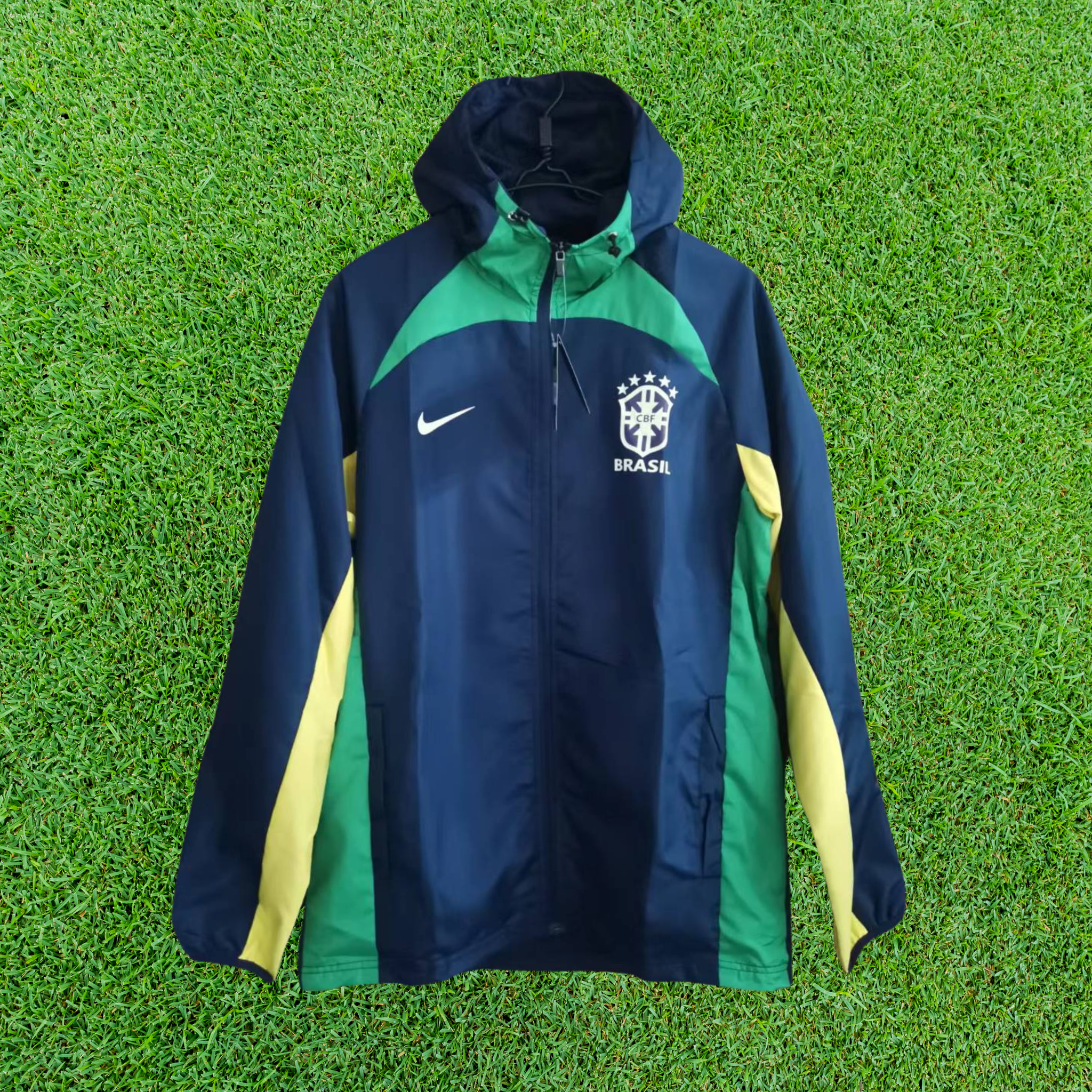Windbreaker Brazil Blue/Green