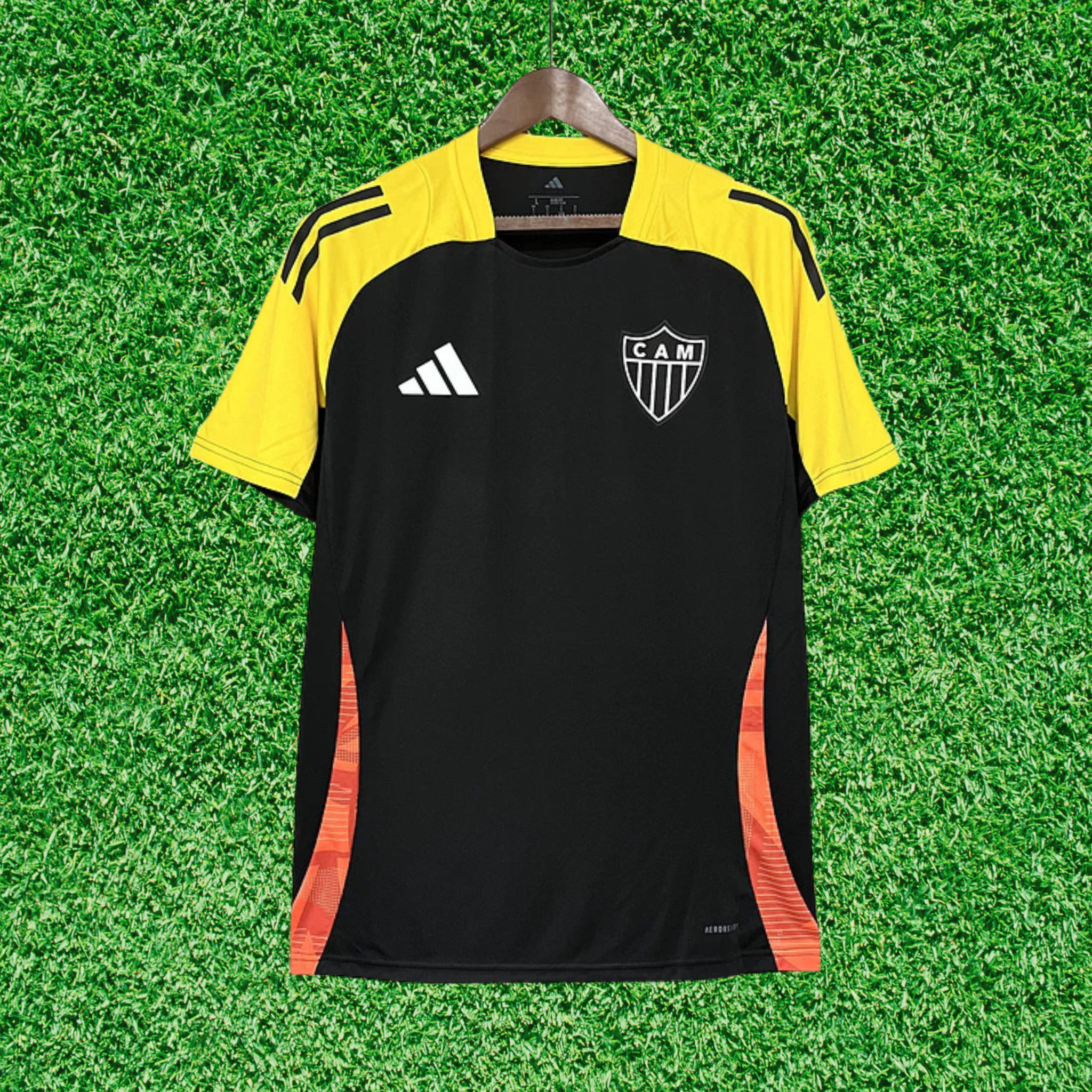 Jersey Atlético Mineiro Training Preta 25/26 Fan