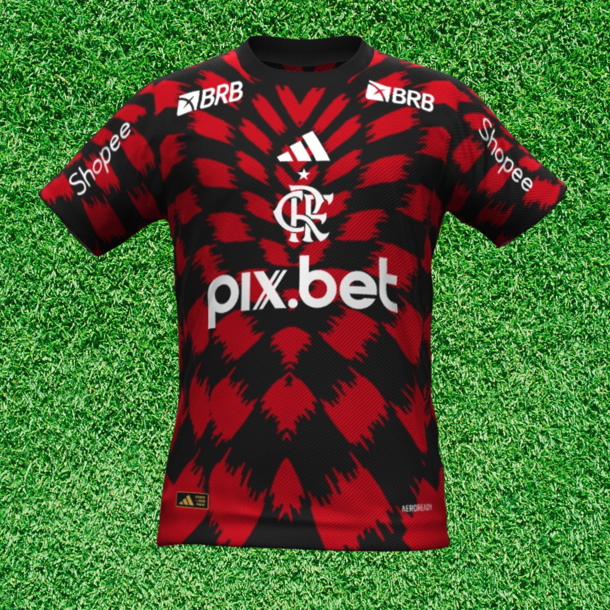 Jersey Flamengo Pre-Match 25/26 Fan