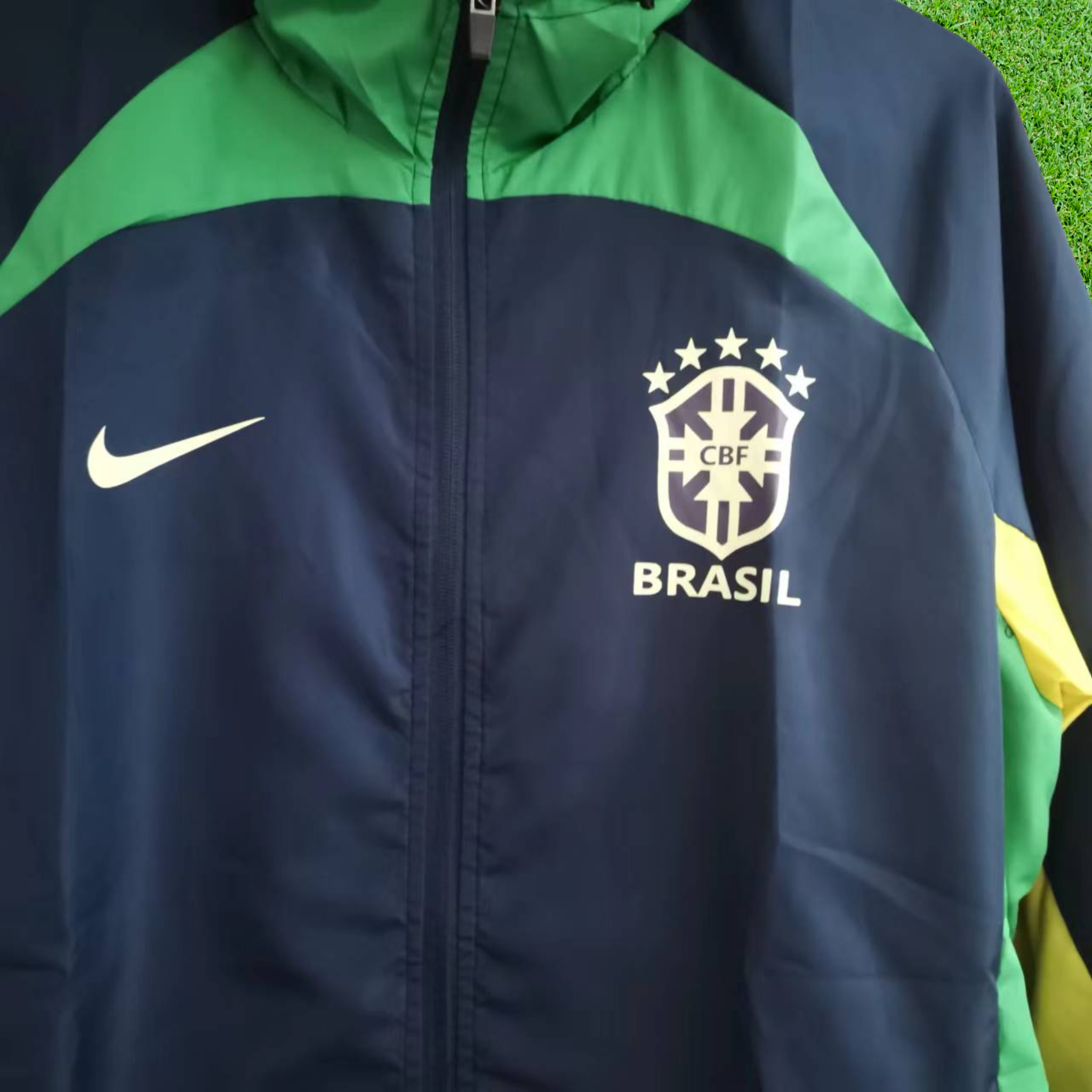 Windbreaker Brazil Blue/Green