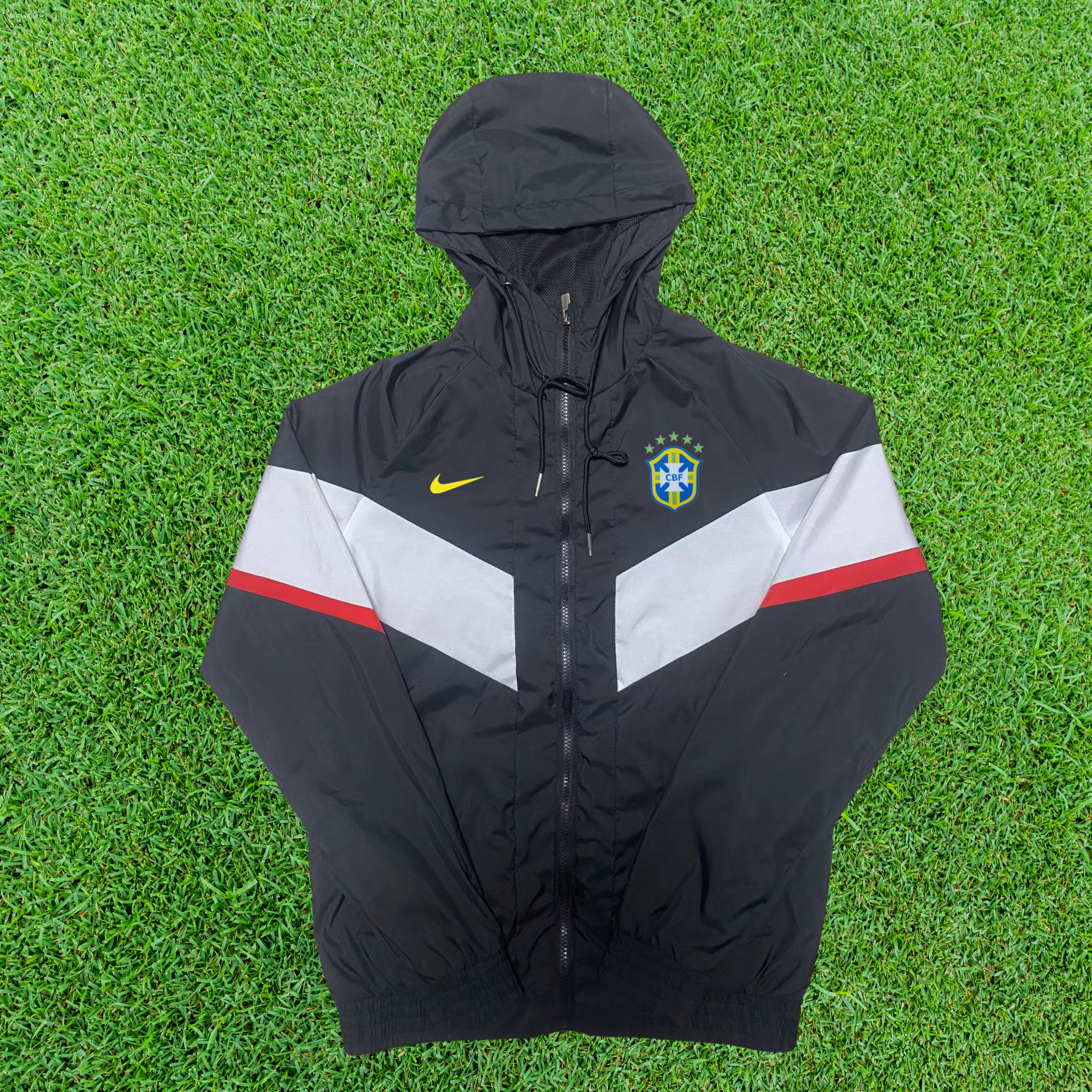 Windbreaker Brazil Black/White