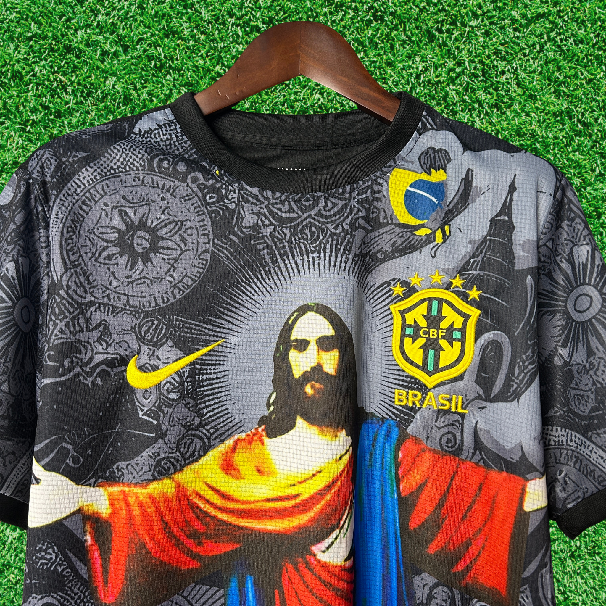 Jersey Brazil Cristo 2025 Fan