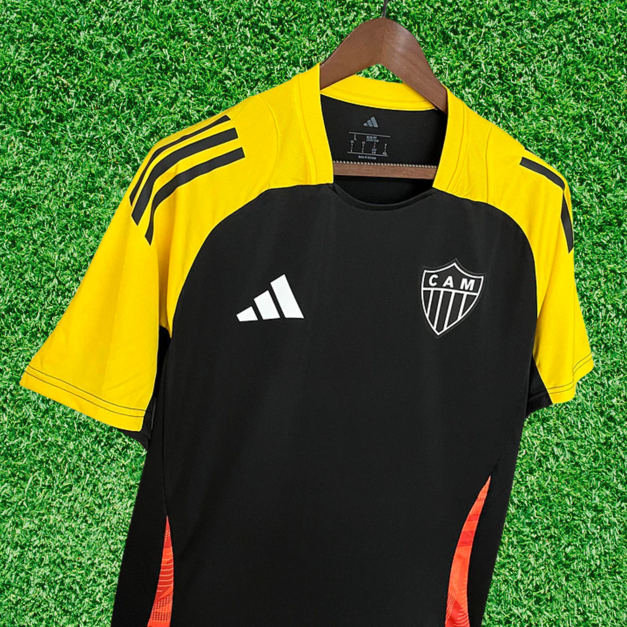Jersey Atlético Mineiro Training Preta 25/26 Fan
