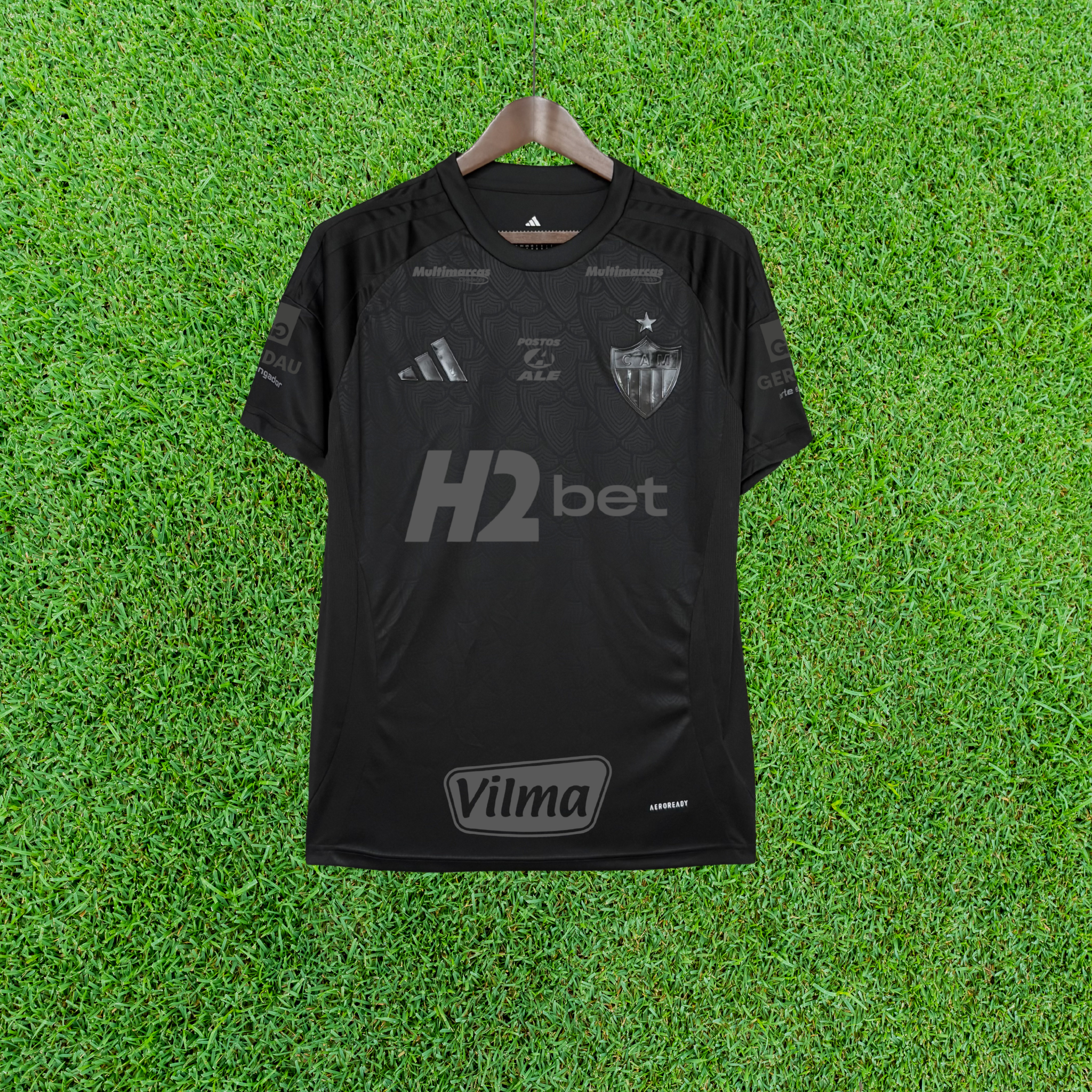 Jersey Atlético Mineiro All Black 25/26 Fan