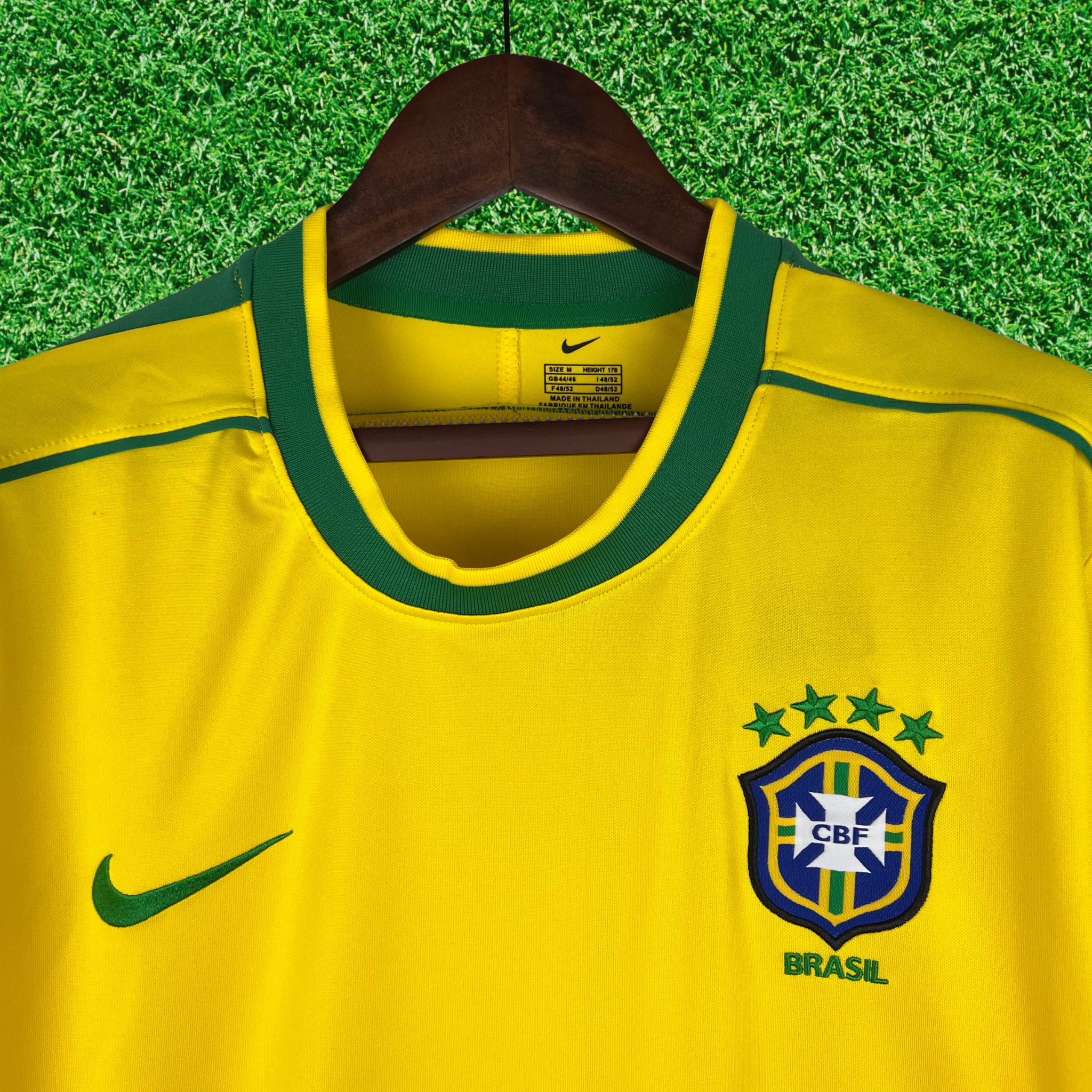 Jersey Brazil I 1998 Retro Long Sleeve