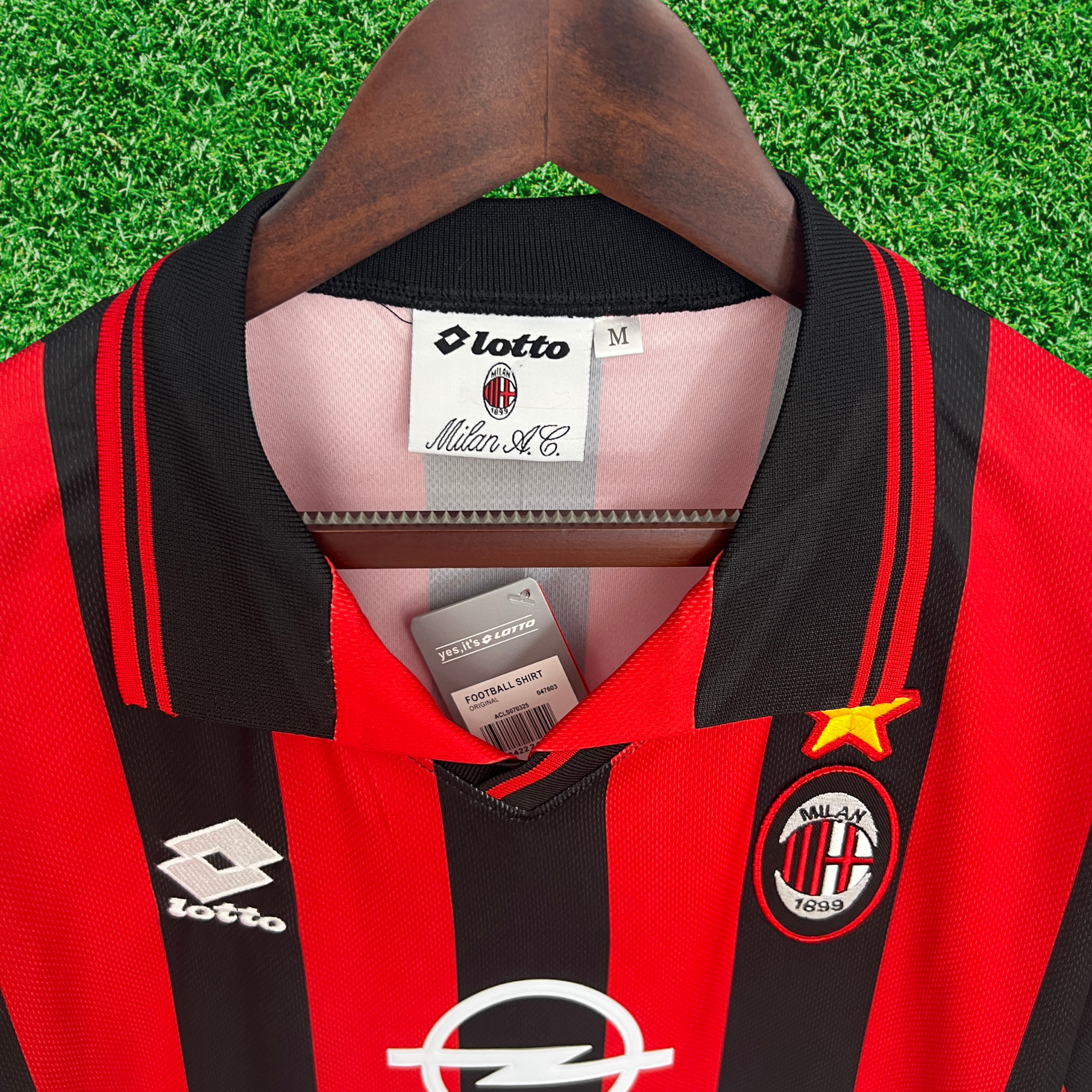 Jersey AC Milan I 97/98 Retro