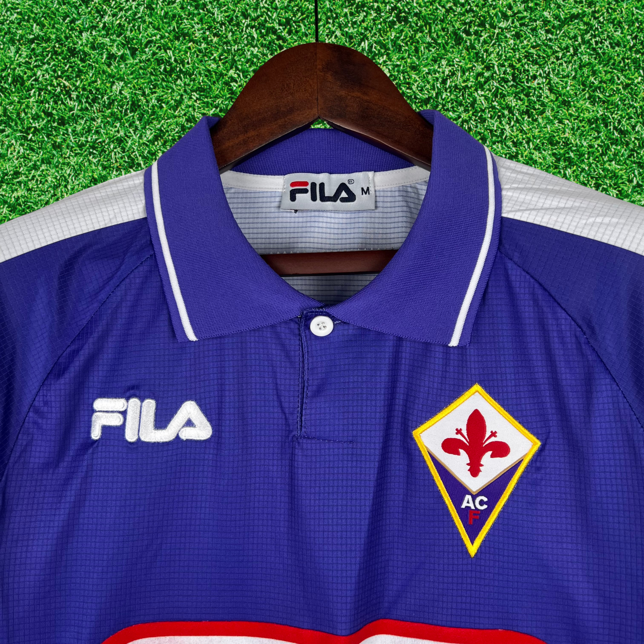 Jersey ACF Fiorentina I 98/99 Retro Long Sleeve