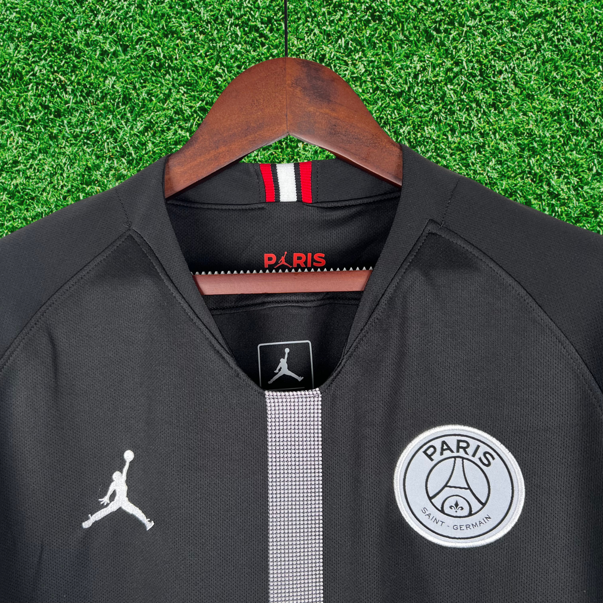 Jersey Paris Saint-Germain F.C (PSG) Black 18/19 Retro