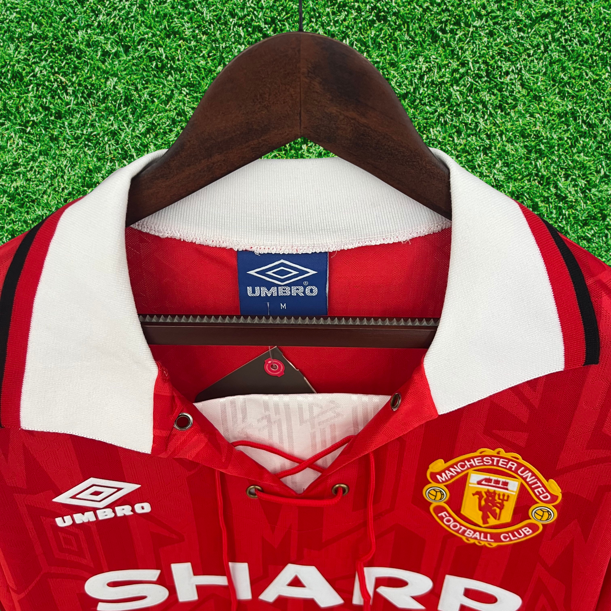 Jersey Manchester United I 92/94 Retro Long Sleeve