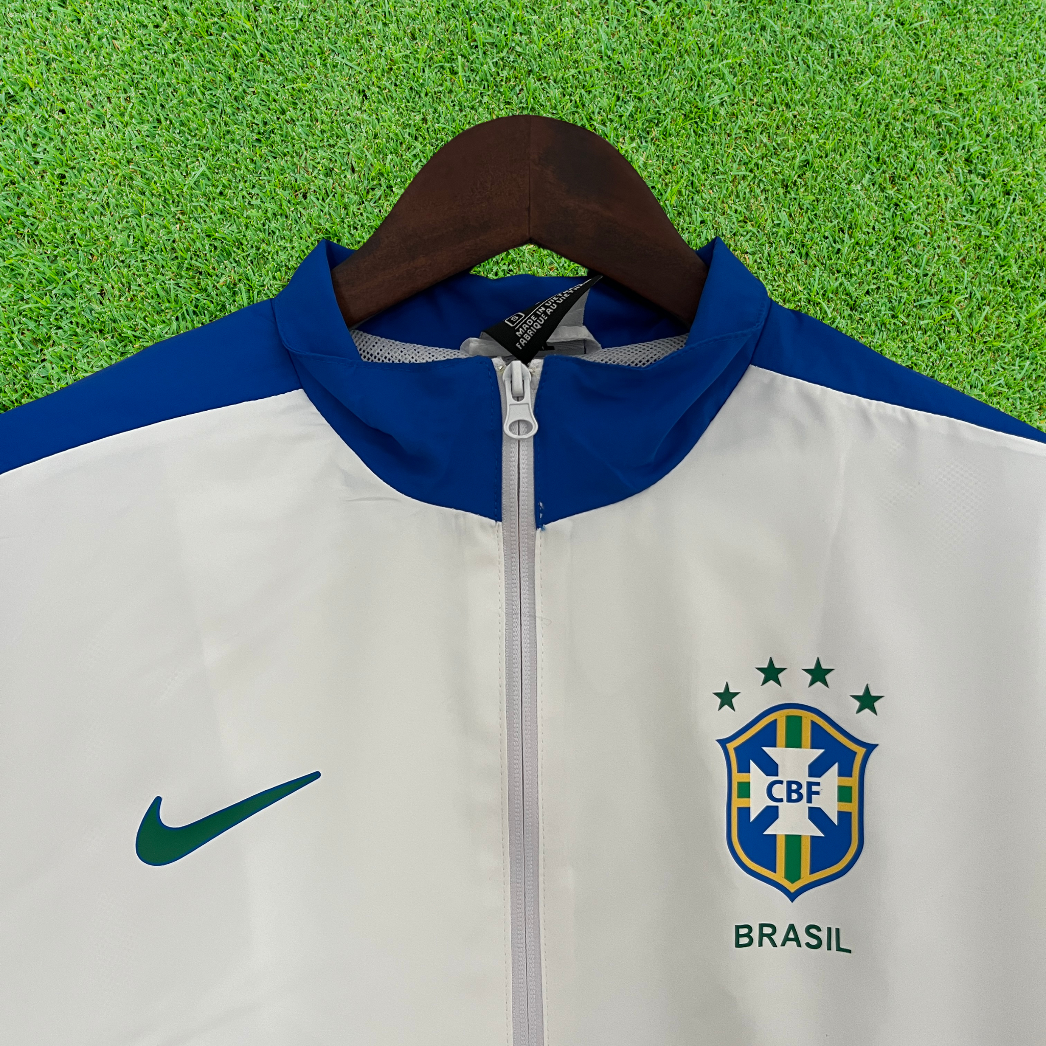 Windbreaker Brazil White