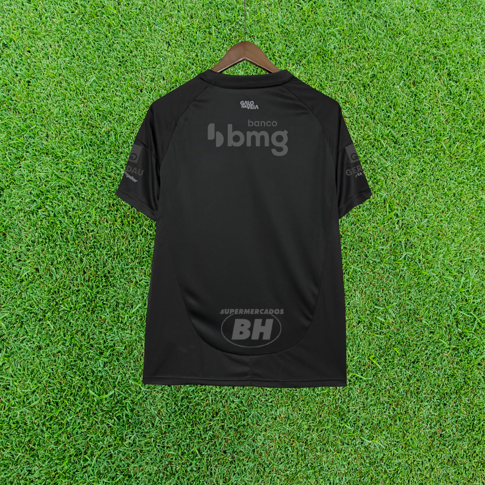 Jersey Atlético Mineiro All Black 25/26 Fan