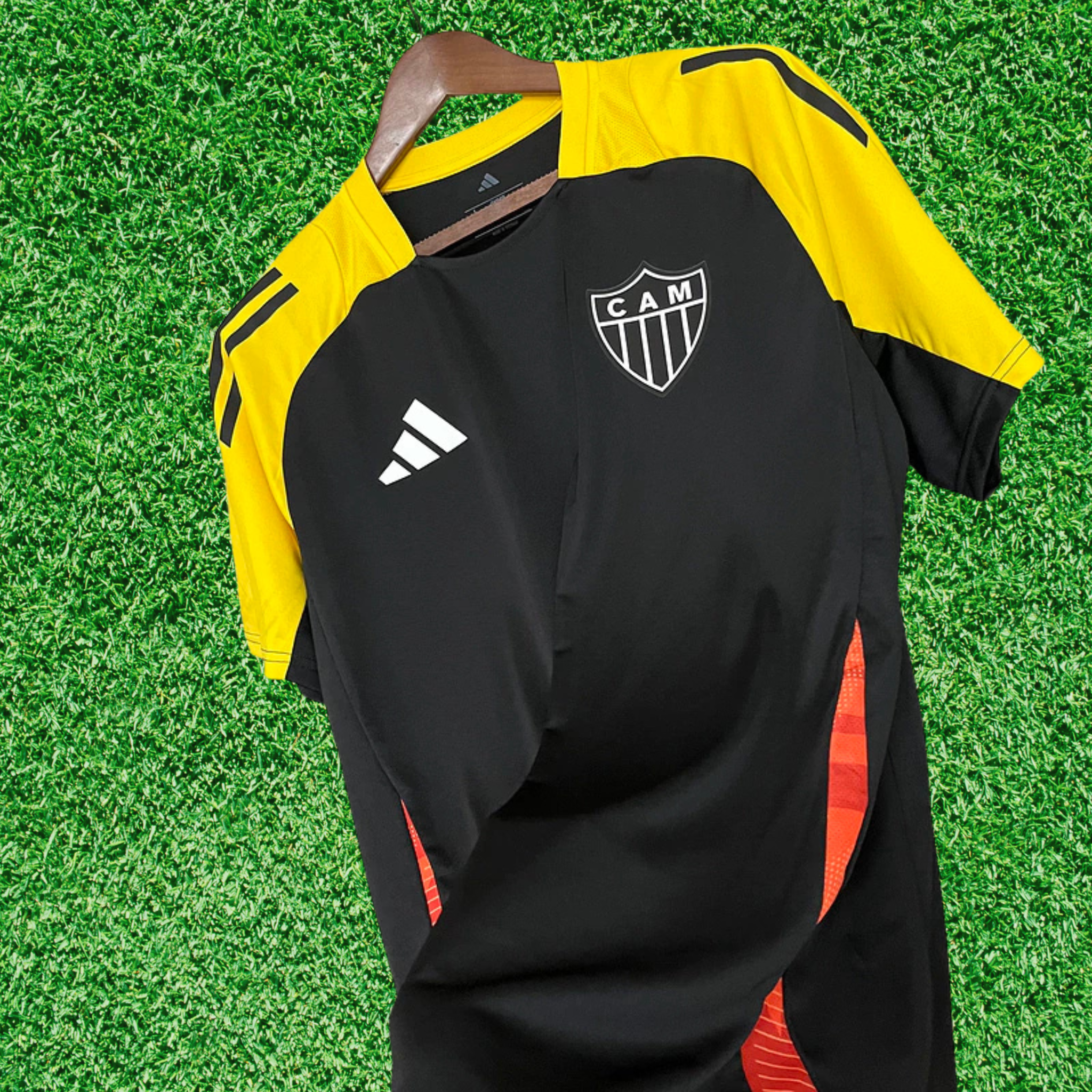 Jersey Atlético Mineiro Training Preta 25/26 Fan