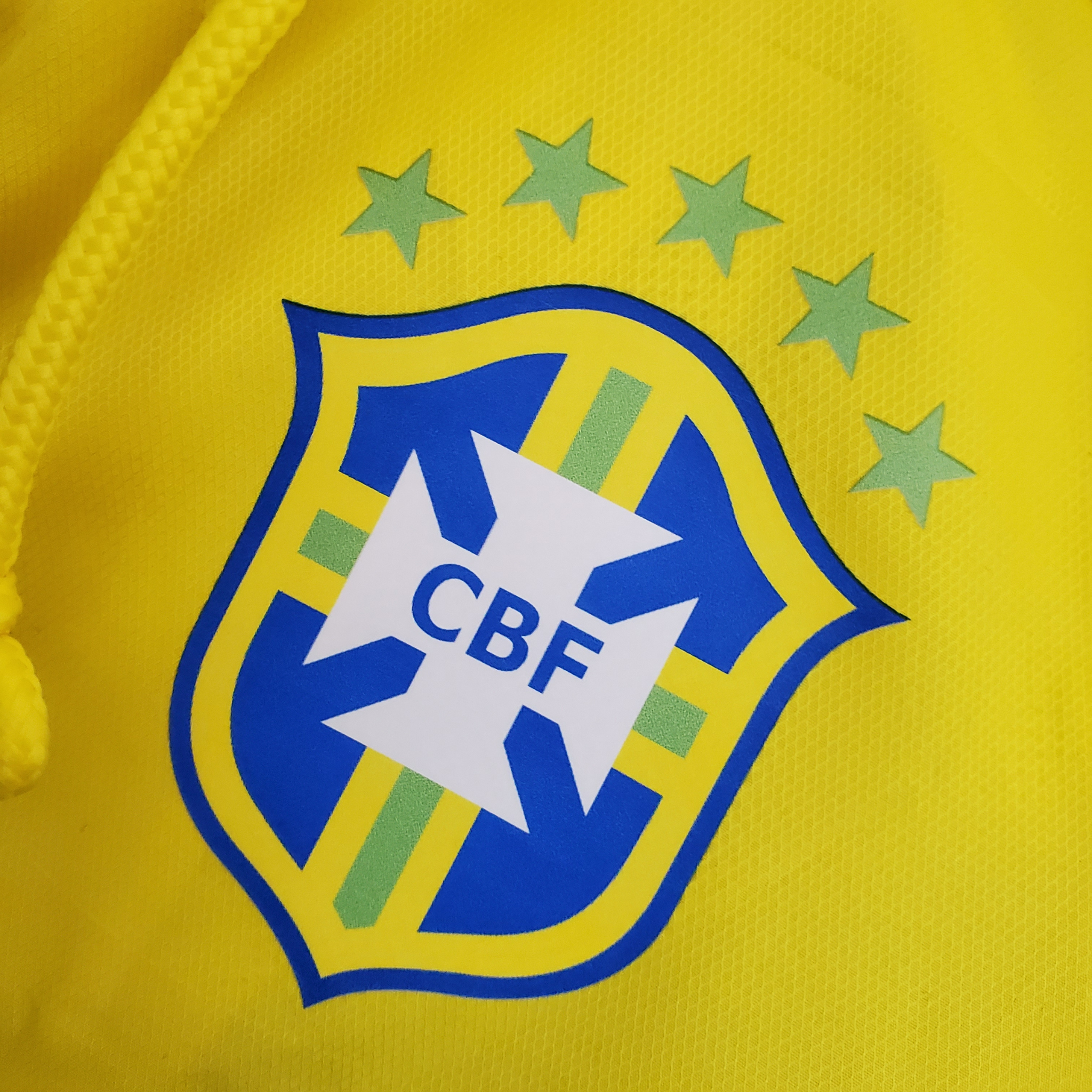 Windbreaker Brazil Blue/Yellow