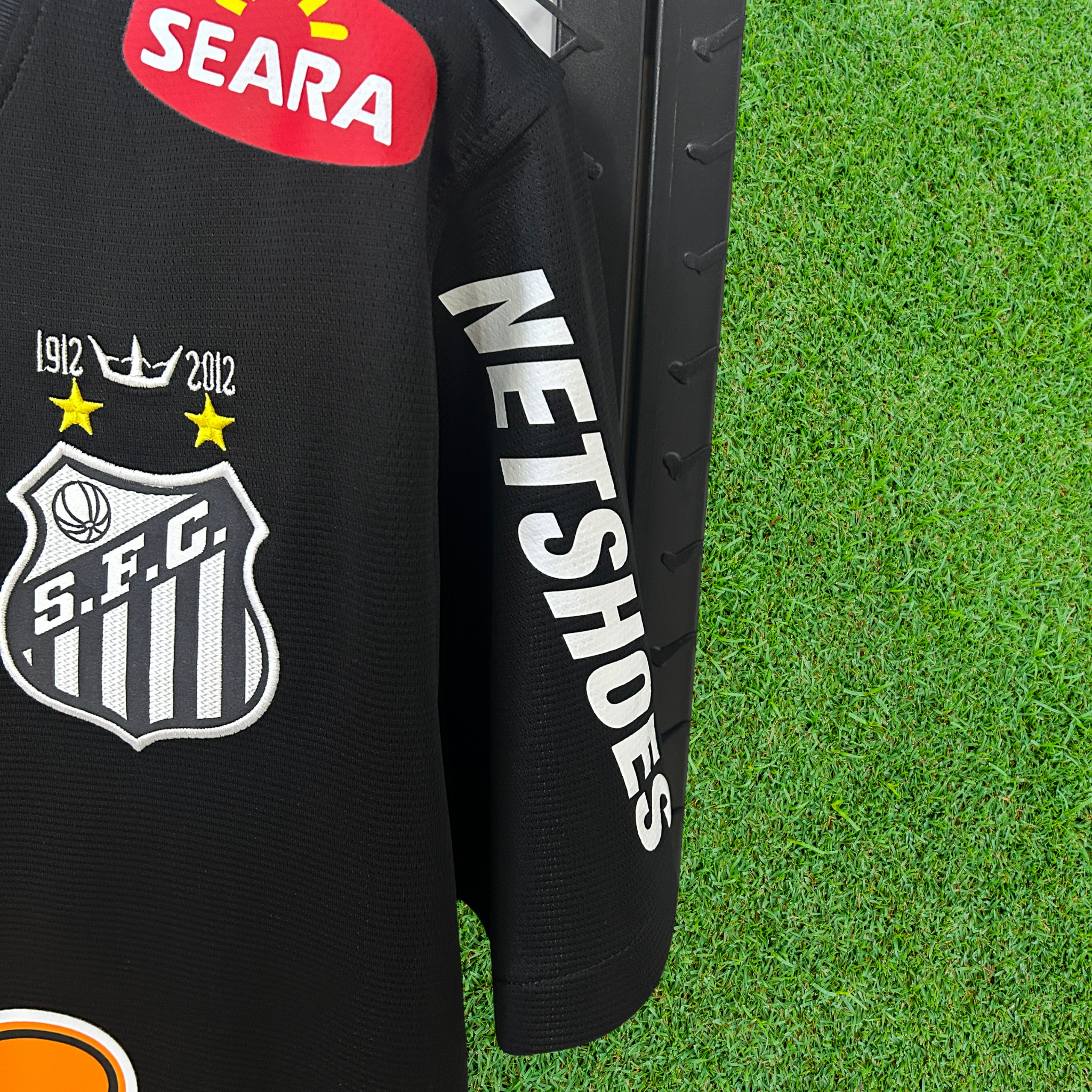 Jersey Santos Preta 12/13 Retro