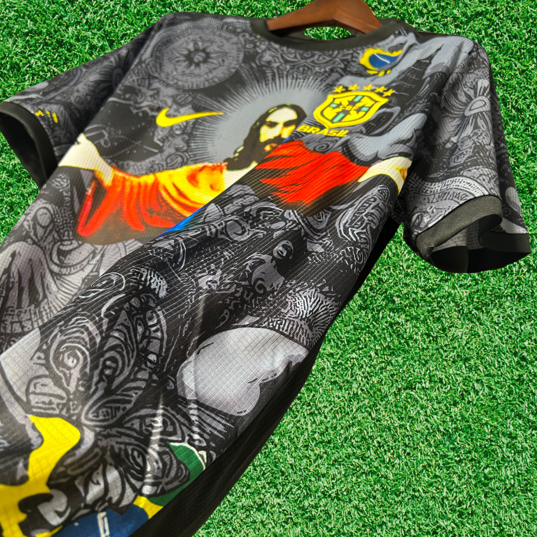 Jersey Brazil Cristo 2025 Fan