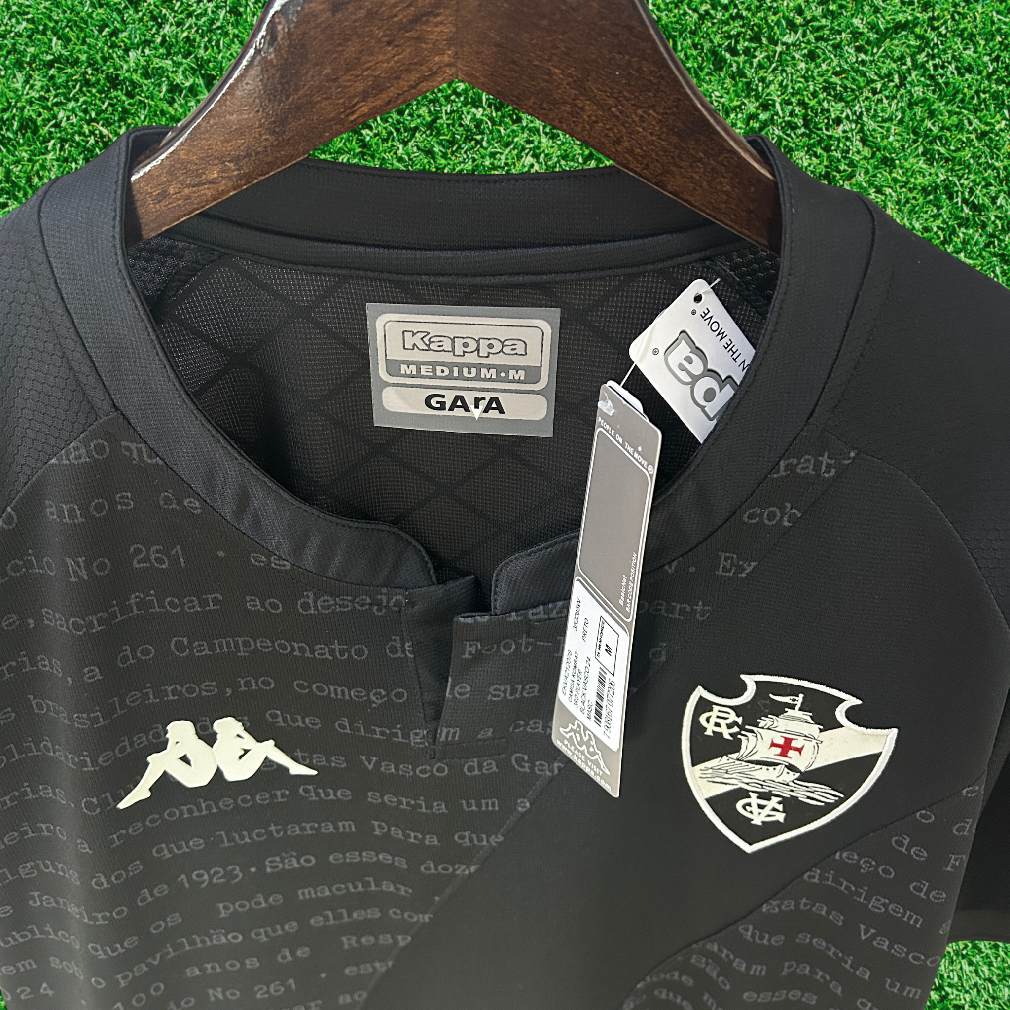 Jersey Vasco III Preta 24/25 Fan