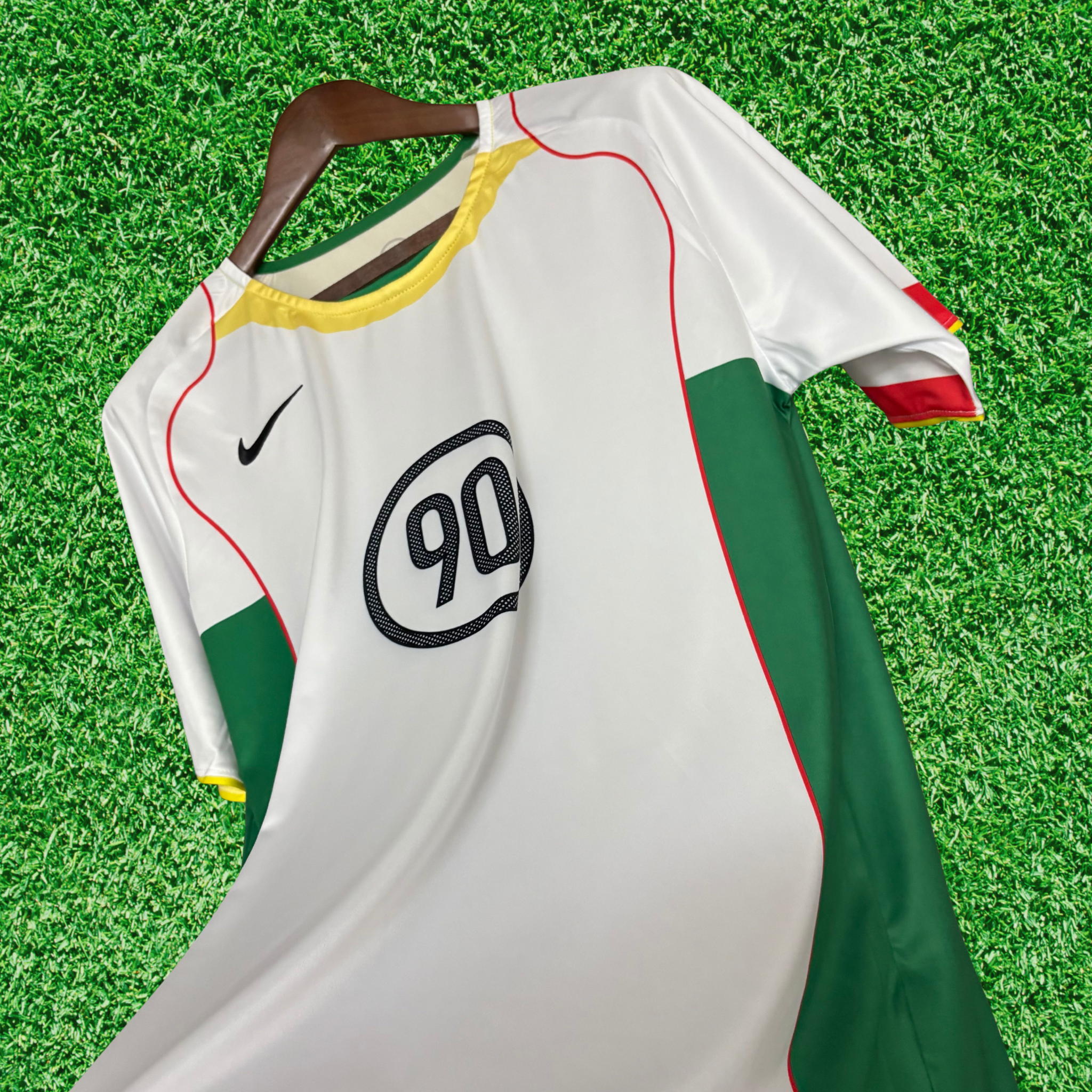 Jersey Total 90 Branca e Green 2025 Fan