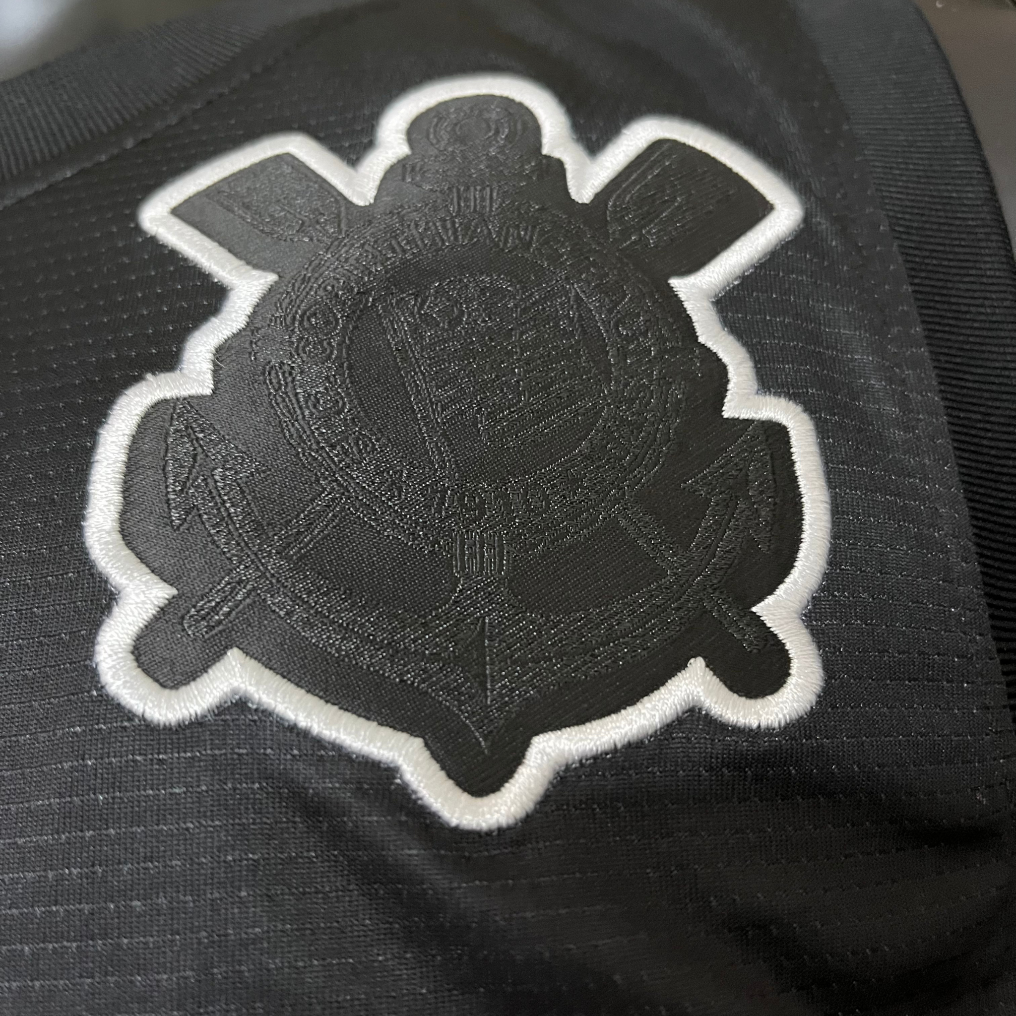 Tank Top Corinthians Black e White 25/26 Fan