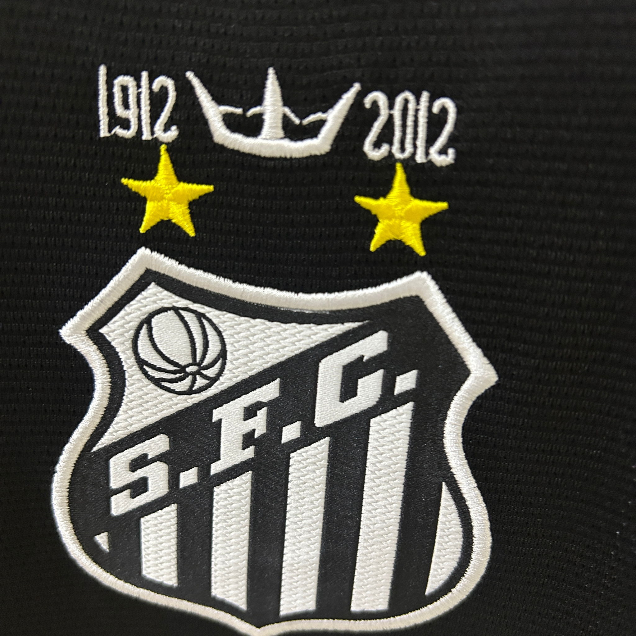 Jersey Santos Preta 12/13 Retro