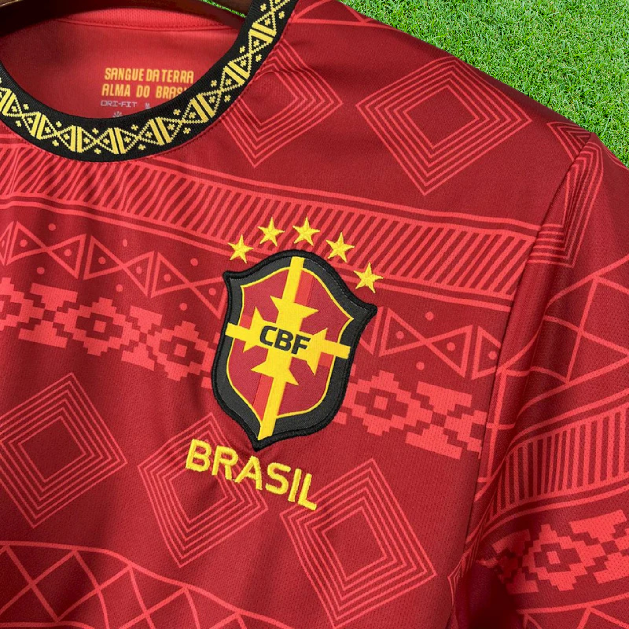 Jersey Brazil Red Jordan Special Edition 25/26 Fan